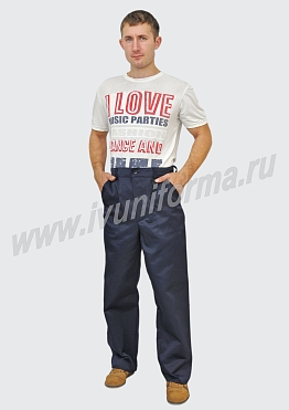 Брюки рабочие мужские арт. Р-07-127-ГР