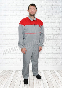 Костюм рабочий мужской арт. Р-02-58-ГР