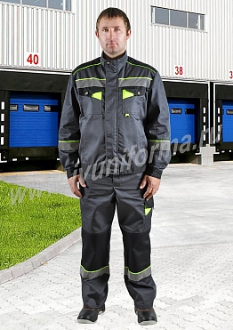 Костюм рабочий мужской арт. Р-02-60-ОР